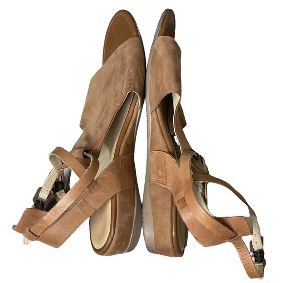 Ecco Suede Strappy Sandals Size 40 US 9/9.5 - Picture 5 of 11